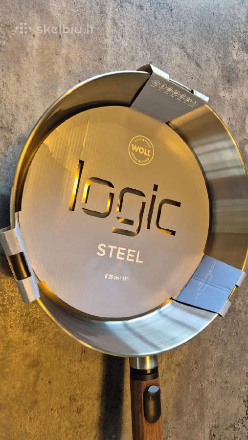 Woll gili plieninė keptuvė "Logic steel Induction" - nuotraukos Nr. 5