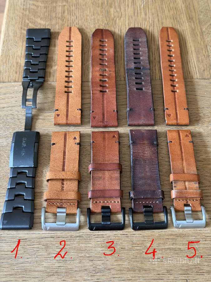 Garmin originalios apyrankės