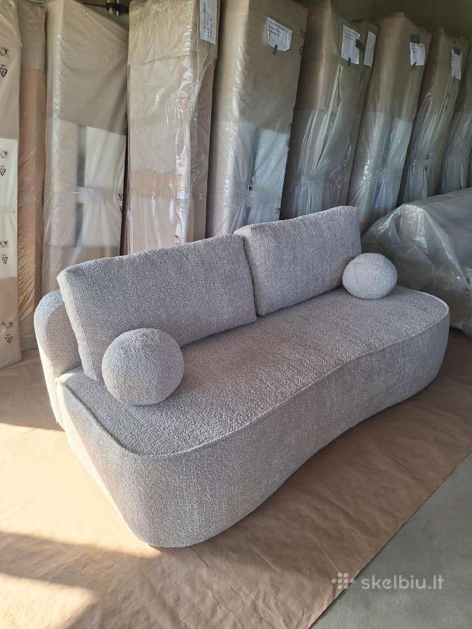 Nauja moderni Sofa su miegama dalimi. - nuotraukos Nr. 5