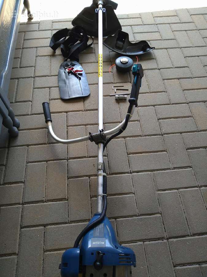 Benzininis trimeris (papildomai su kietu disku)