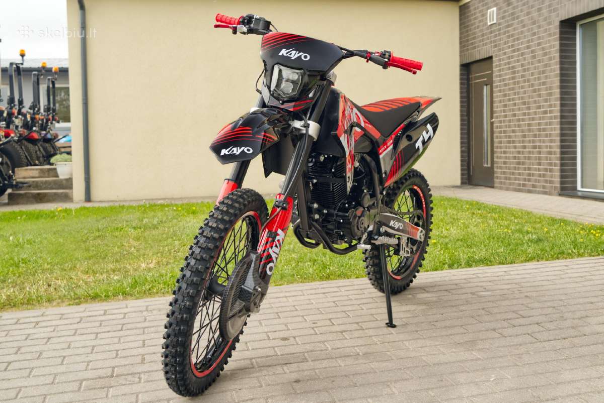 Krosinis motociklas Kayo T4 300 Naujas modelis! - nuotraukos Nr. 2