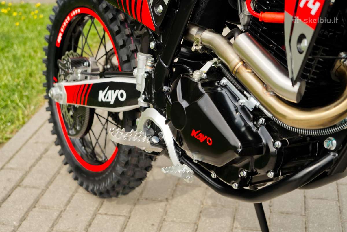 Krosinis motociklas Kayo T4 300 Naujas modelis! - nuotraukos Nr. 11