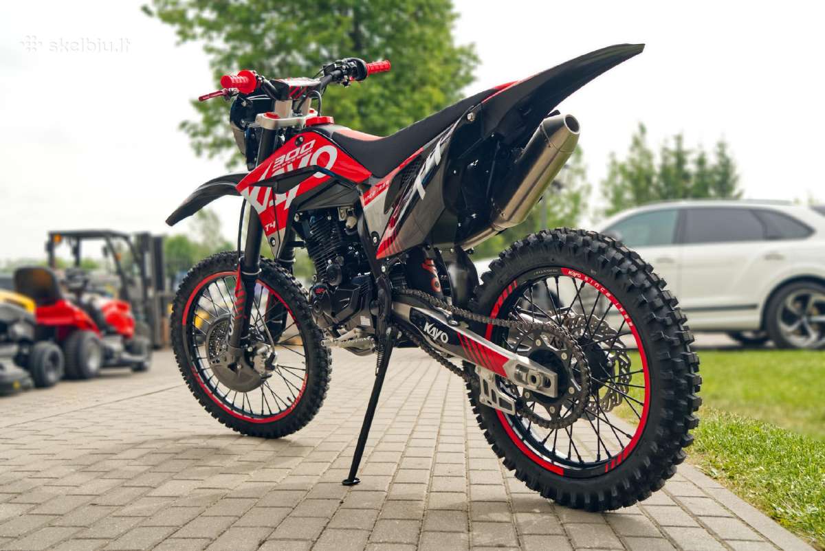 Krosinis motociklas Kayo T4 300 Naujas modelis! - nuotraukos Nr. 4