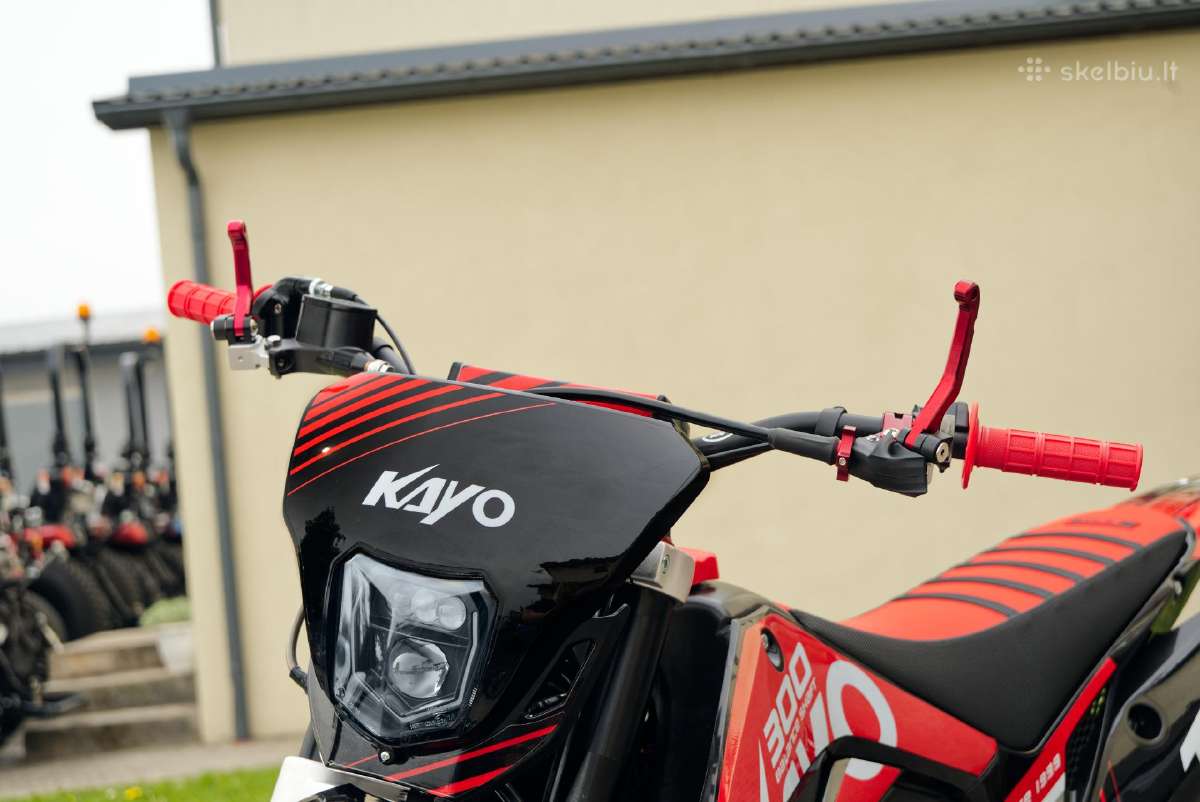 Krosinis motociklas Kayo T4 300 Naujas modelis! - nuotraukos Nr. 22