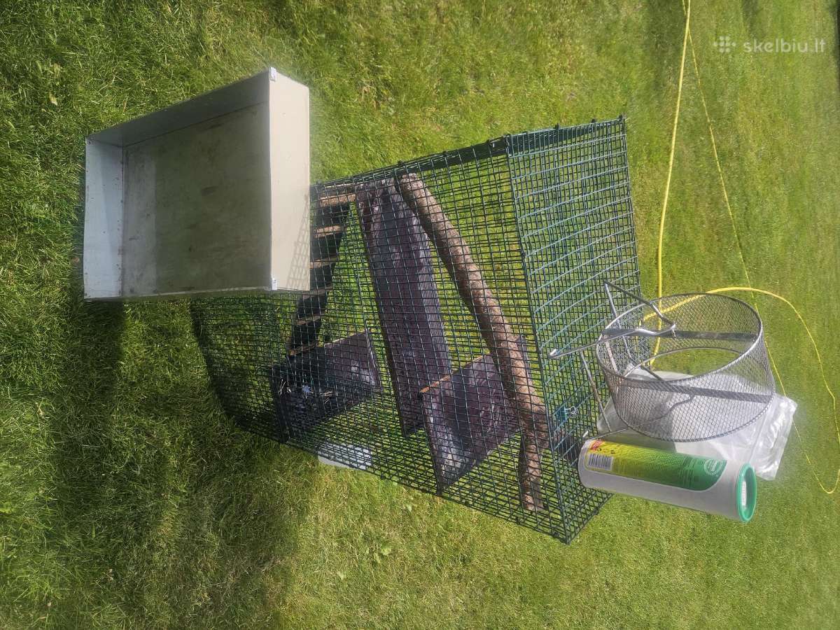 Degu naudotas narvas su priedais
