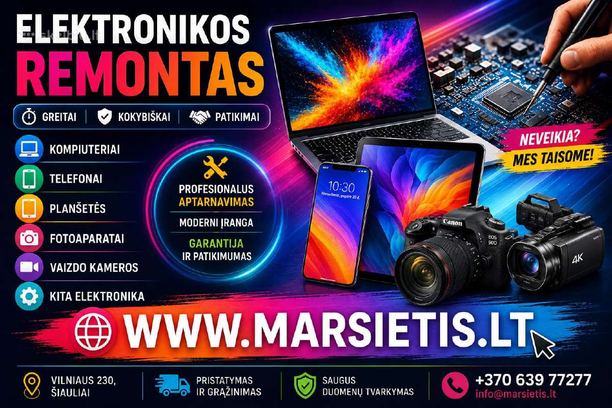 – elektronikos remontas - nuotraukos Nr. 2