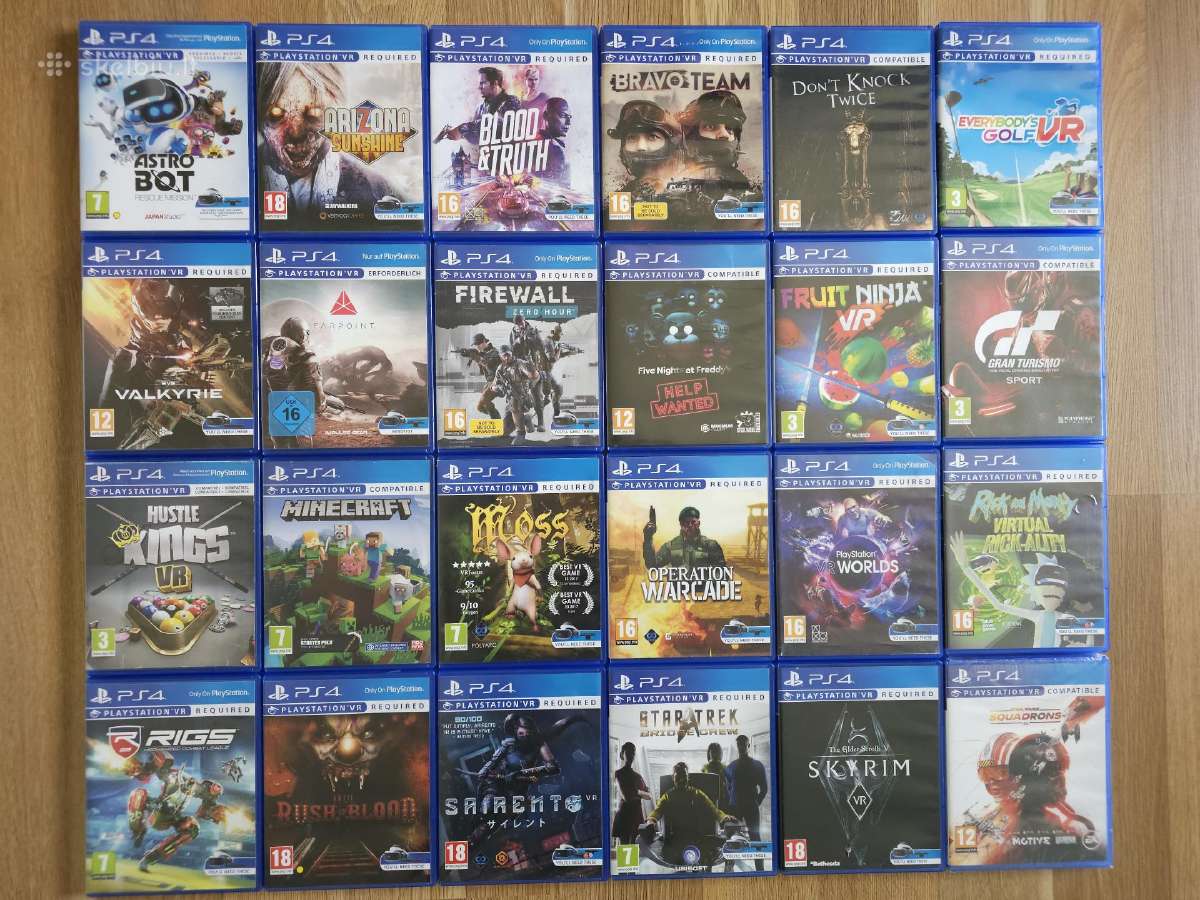Originalūs Ps4 / Vr Playstation žaidimai - nuotraukos Nr. 5