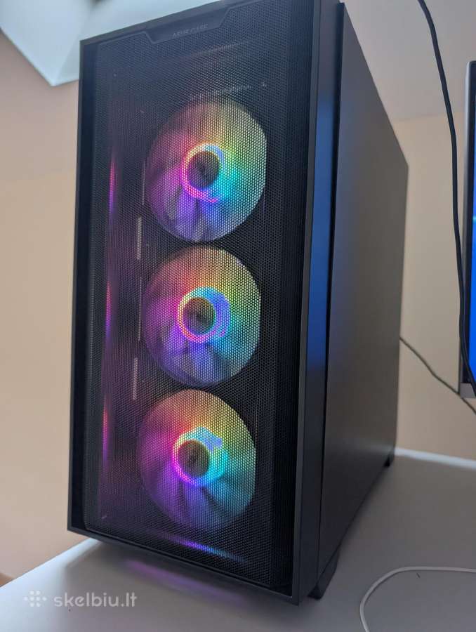 Pc Ryzen 7700x, Radeon 9070, Nzxt - nuotraukos Nr. 4