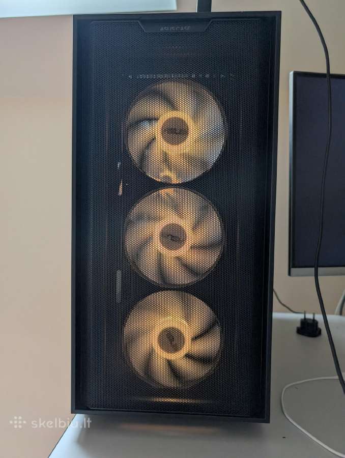Pc Ryzen 7700x, Radeon 9070, Nzxt - nuotraukos Nr. 5