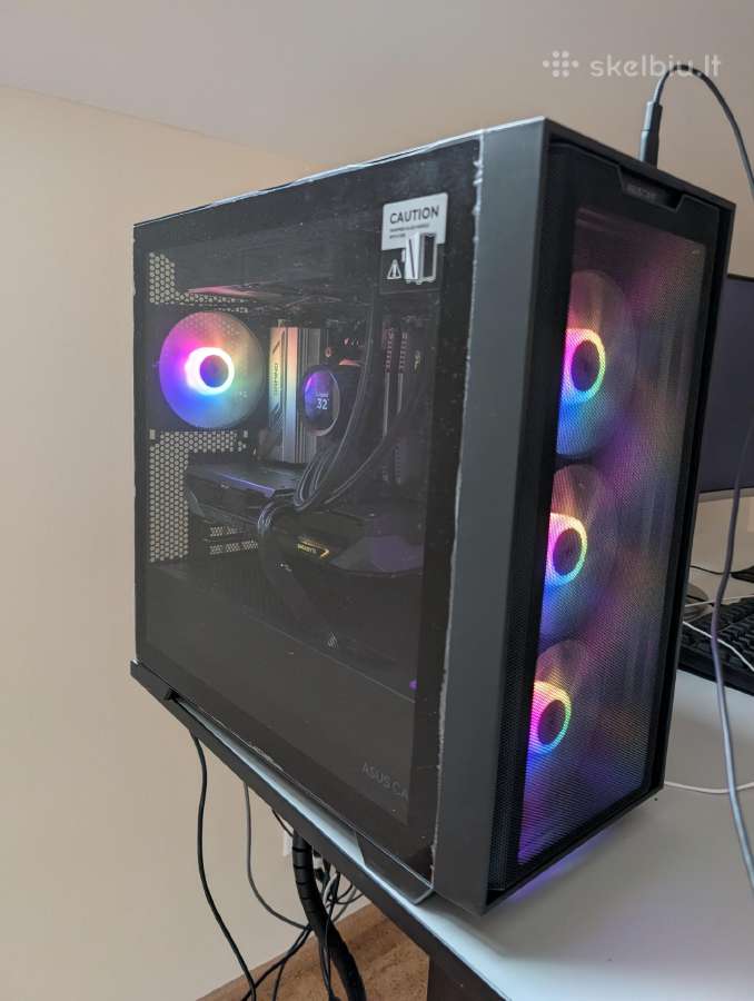 Pc Ryzen 7700x, Radeon 9070, Nzxt - nuotraukos Nr. 2