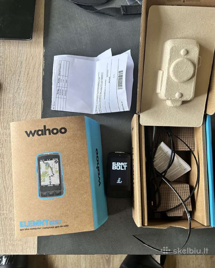 Dviračio navigacija Wahoo Elemnt Bolt GPS 3 black