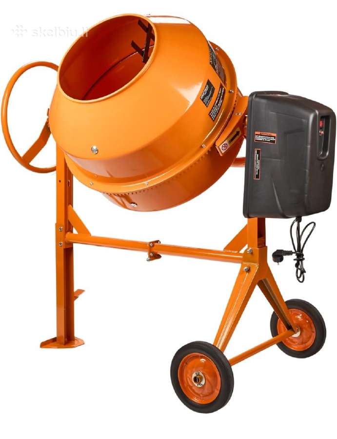 200l betono maišyklė 1250w