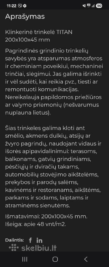 Klinkerine trinkele Titan - nuotraukos Nr. 3
