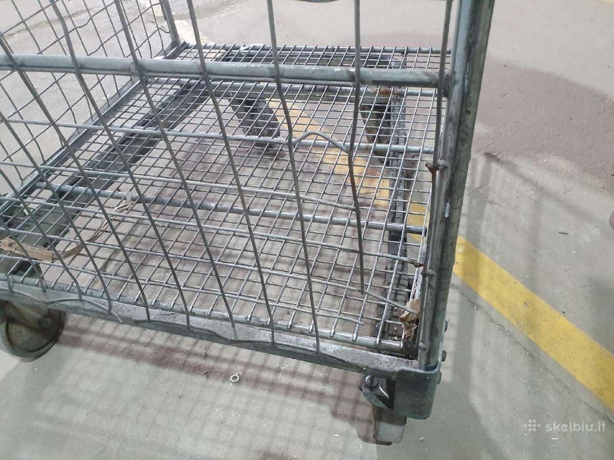 Prekių Transportavimo Tinklinis Konteineris Narvas - nuotraukos Nr. 34