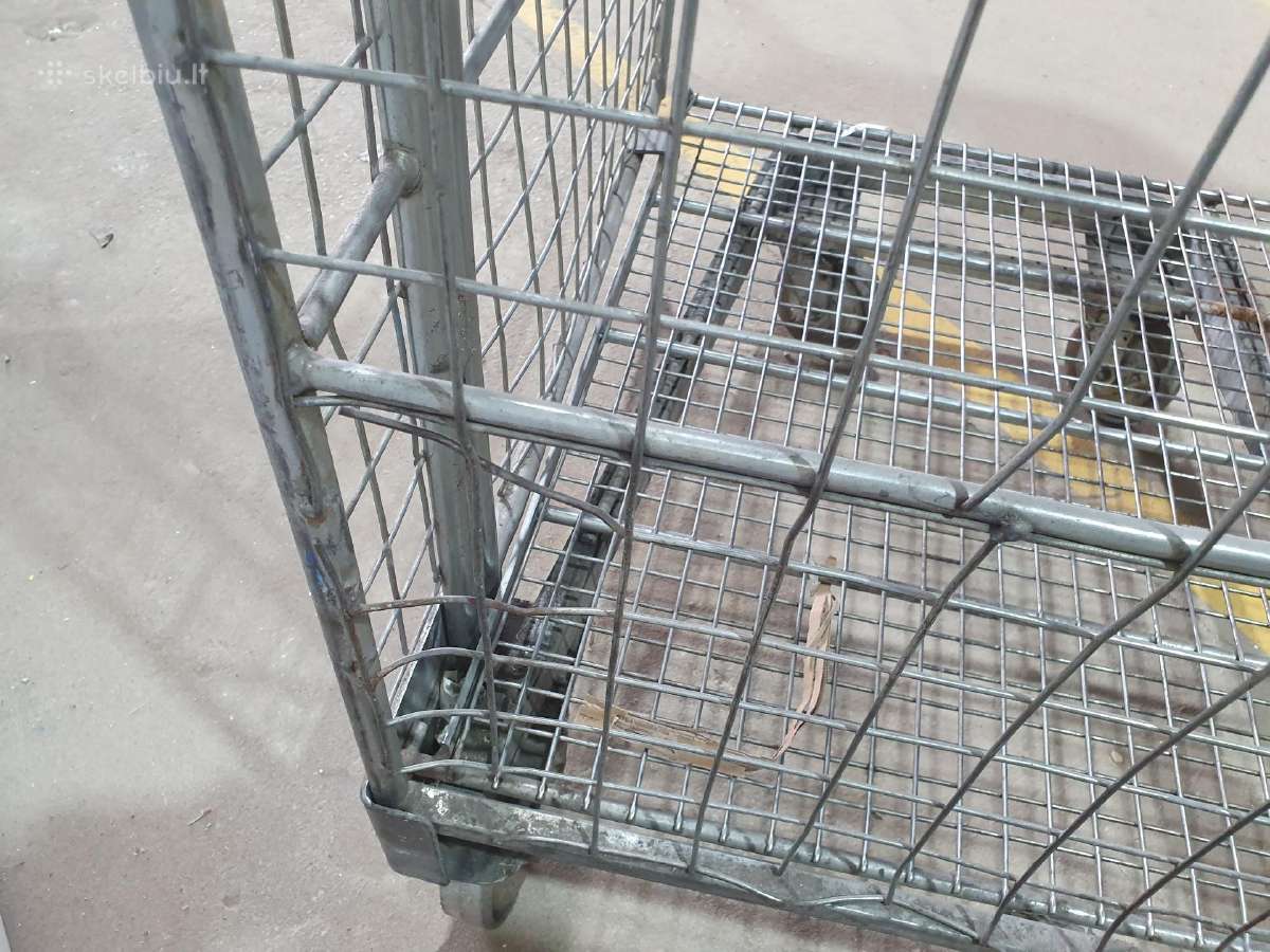 Prekių Transportavimo Tinklinis Konteineris Narvas - nuotraukos Nr. 35