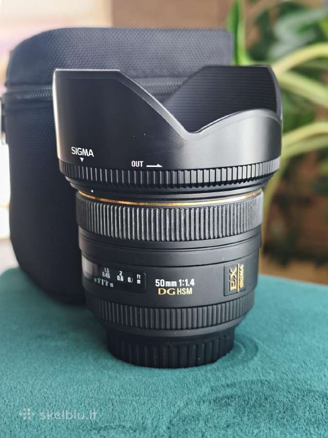 Sigma 50mm F1.4 Ex Dg Hsm Canon Ef