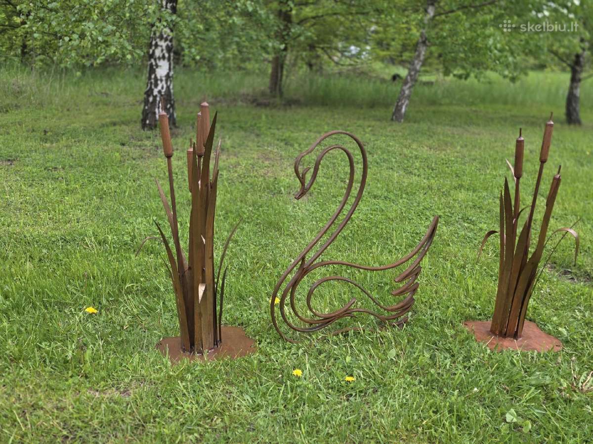 Metalo skulptūros viešbuciams, ofisams, parkams - nuotraukos Nr. 2