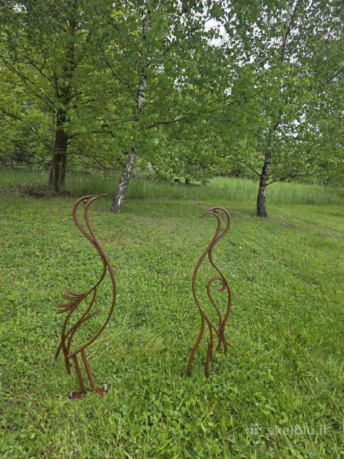 Metalo skulptūros viešbuciams, ofisams, parkams - nuotraukos Nr. 6
