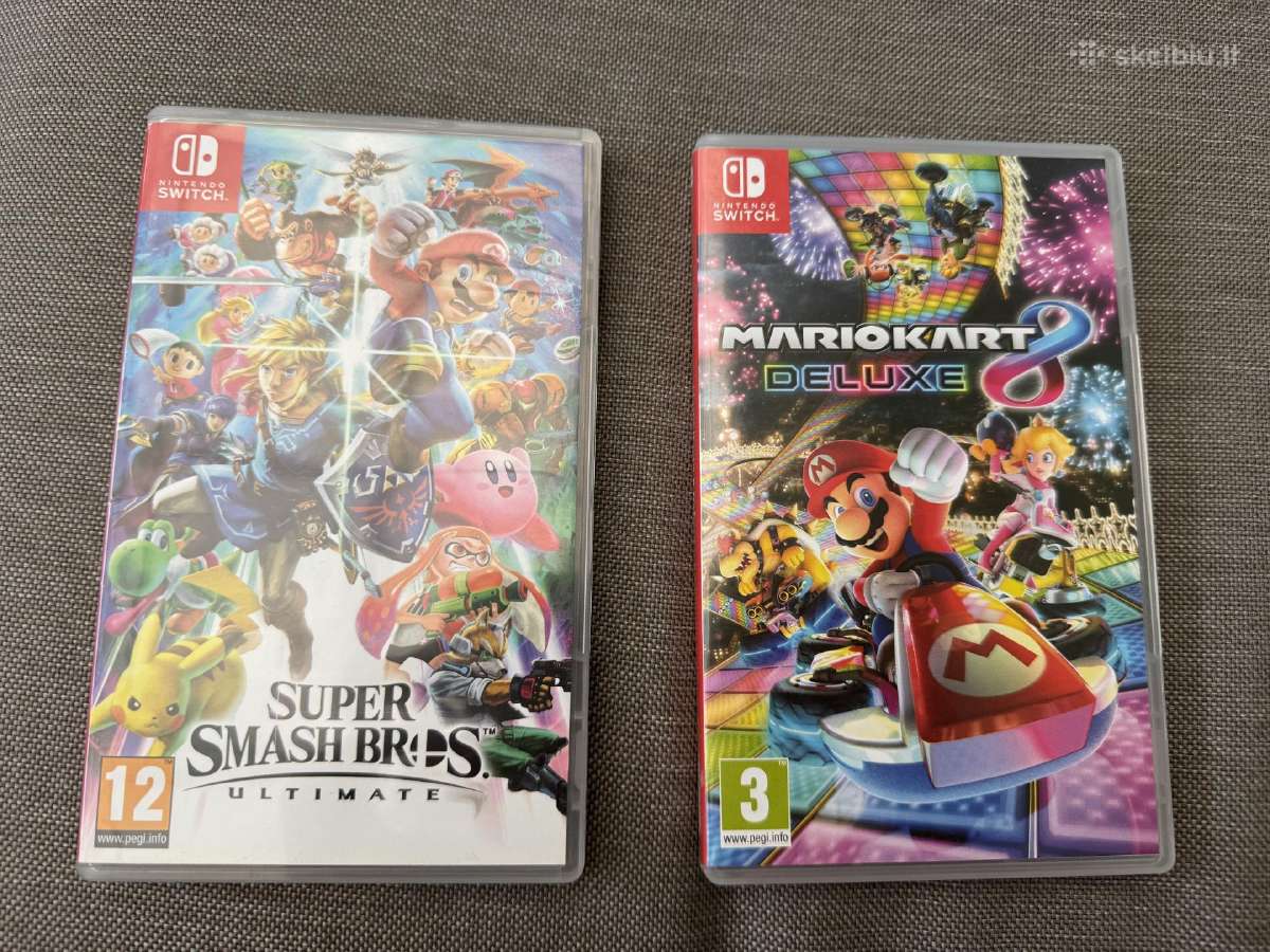 2 Nintendo switch žaidimai