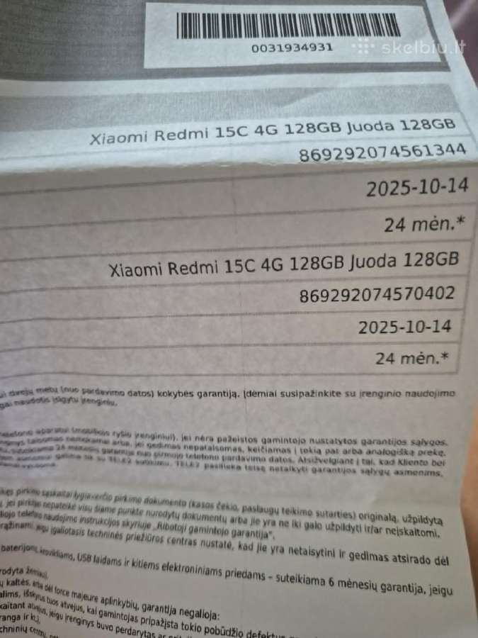 Redmi 15c - nuotraukos Nr. 2
