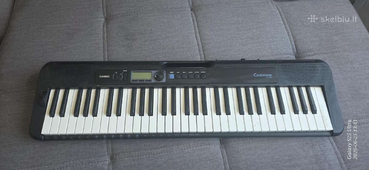 Sintezatorius Casio Casiotone Ct-s300 (su pakrovėj