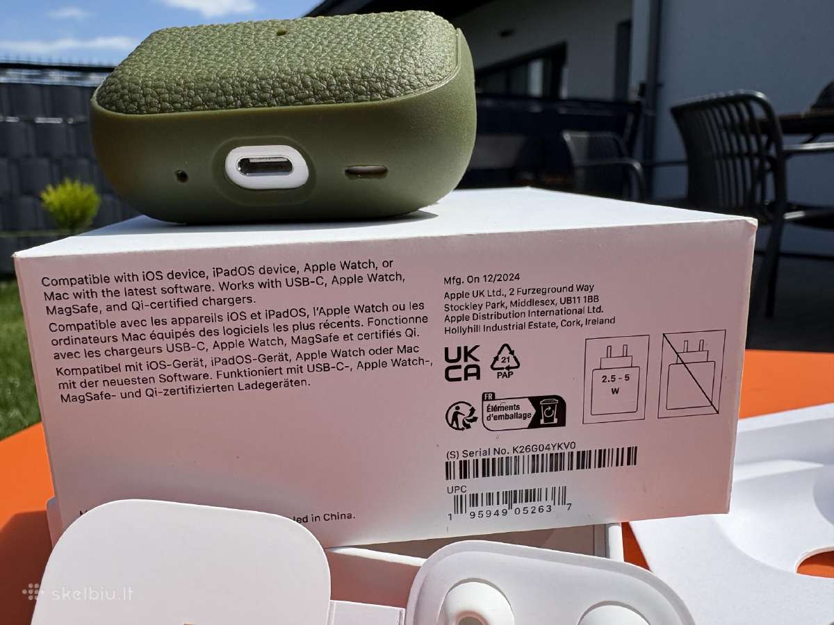 Apple Airpods Pro 2 Magsafe - nuotraukos Nr. 6