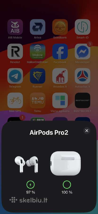 Apple Airpods Pro 2 Magsafe - nuotraukos Nr. 7