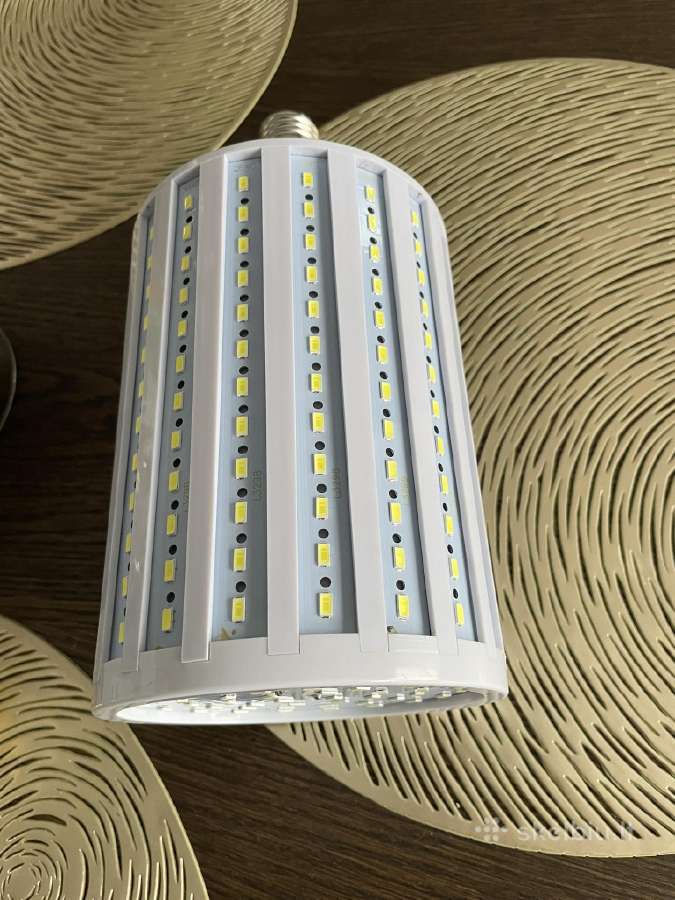E27 100w LED baltos šviesos lempa - nuotraukos Nr. 4