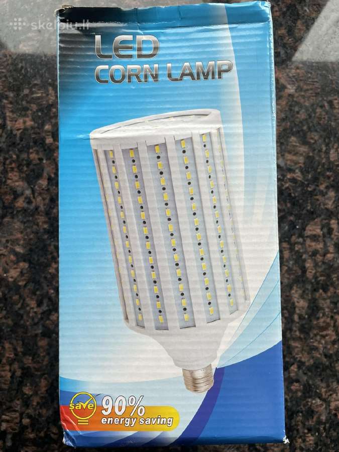 E27 100w LED baltos šviesos lempa - nuotraukos Nr. 7