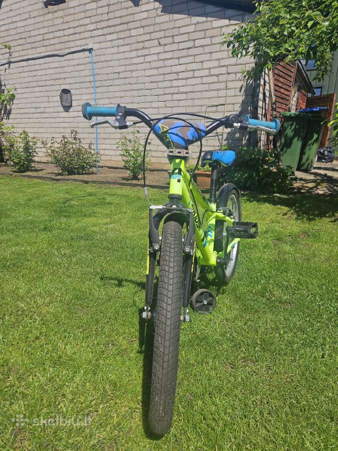 Dviratis 4kids Turbo fun 20" (aliuminis, geltona/m - nuotraukos Nr. 3