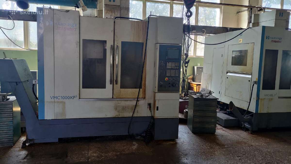 Vertikalus CNC Bridgeport apdirbimo centras