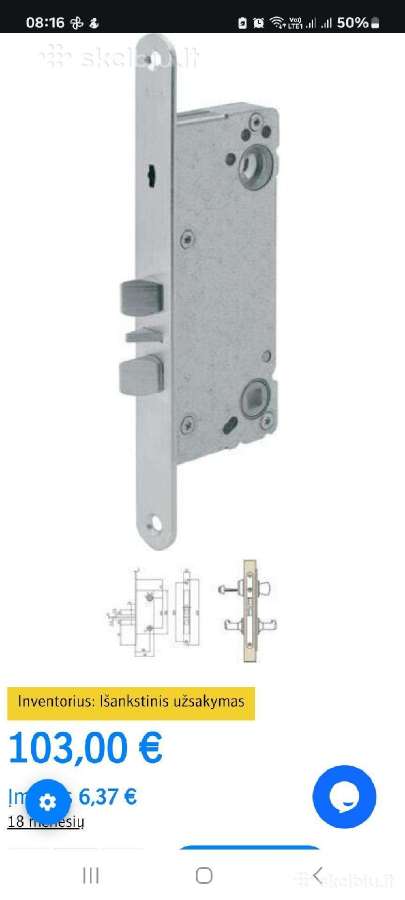 Assa abloy spynos,uždarymo,sulėtinimo mechanizmai