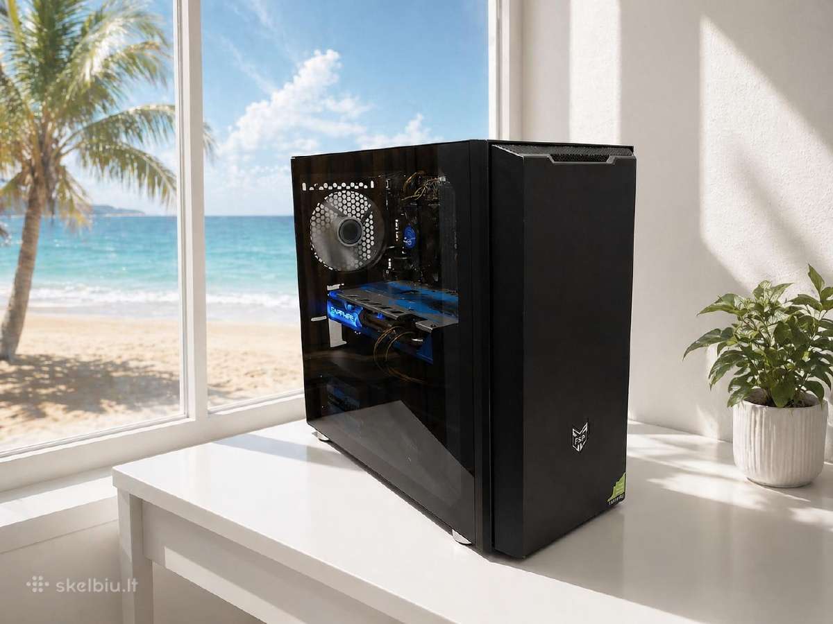 Žaidimų kompiuteris i7-4770 / Rx 580 8gb