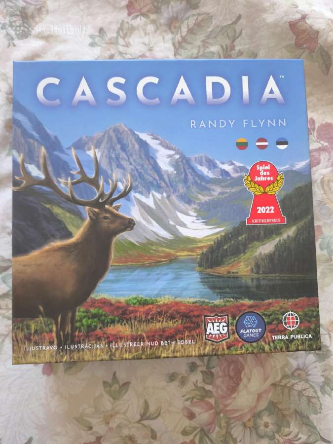 Cascadia stalo žaidimas visai šeimai