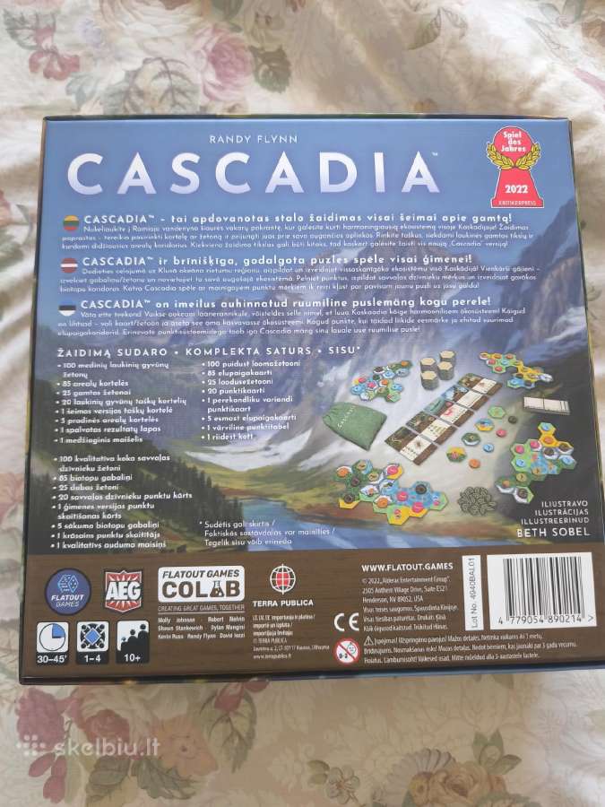 Cascadia stalo žaidimas visai šeimai - nuotraukos Nr. 2