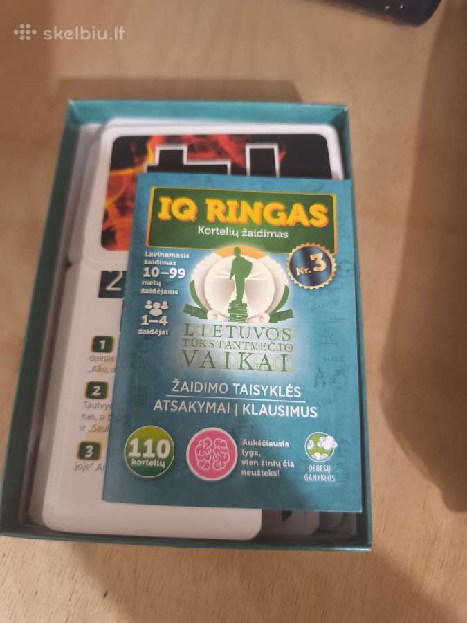 Smagus kortelių žaidimas Iq ringas - nuotraukos Nr. 2
