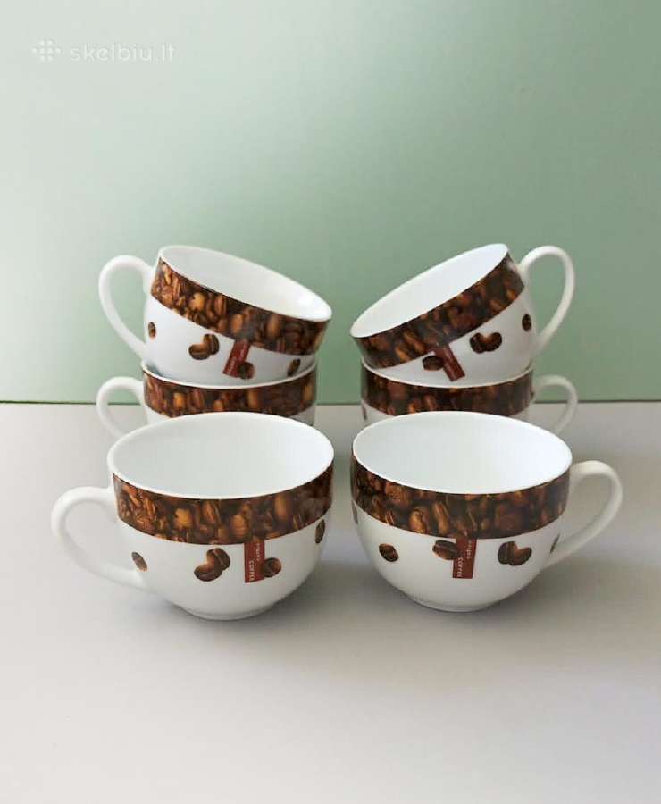 Kavos servizas 9dalys, be lėkštučių, Veroni "Coffe - nuotraukos Nr. 4