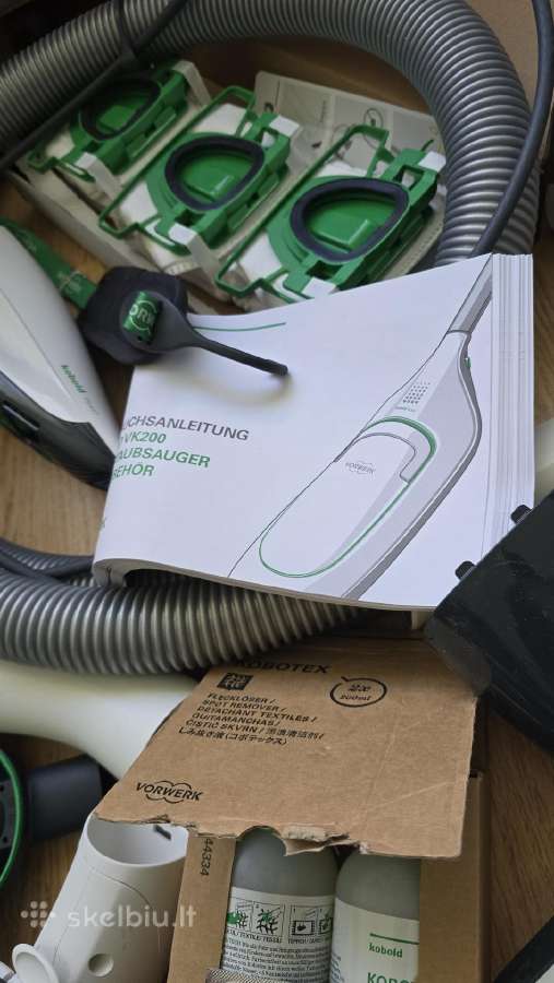 Vorwerk Kobold Vk200+sp530 grindų plovimo sistema - nuotraukos Nr. 8