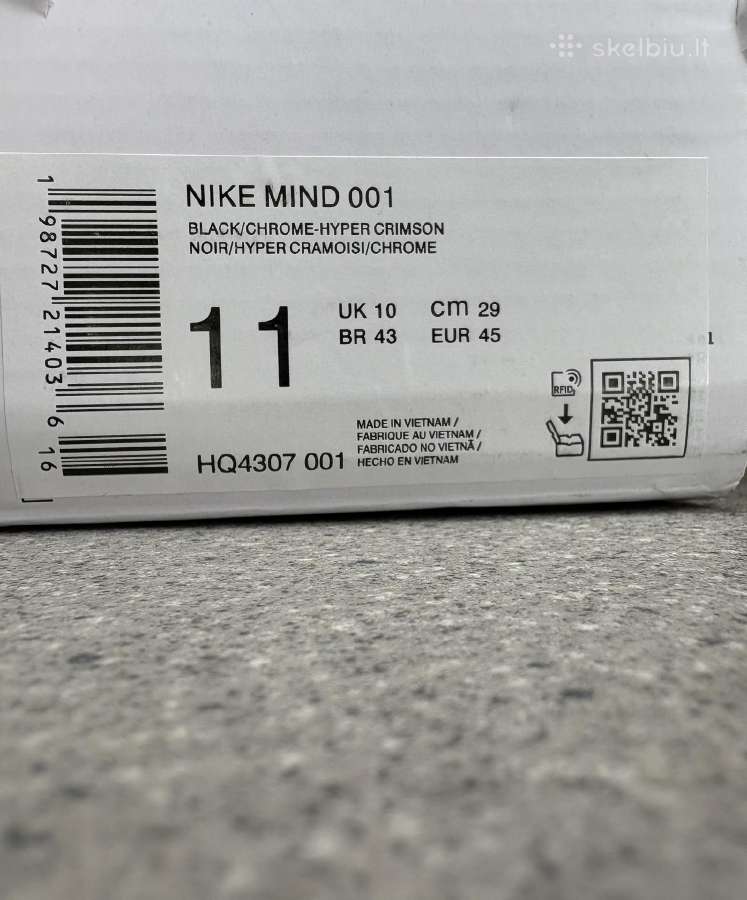 Nike Mind 002 juodos šlepetės - nuotraukos Nr. 10