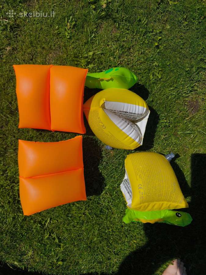 Plaukmenys baseinui ant rankų 18-30 kg svoriui - nuotraukos Nr. 2