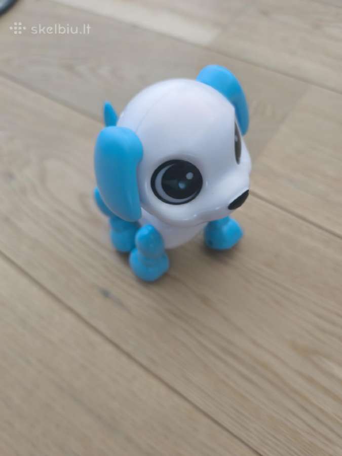 Mažas Lexibook interaktyvus šuniukas robotas, eina