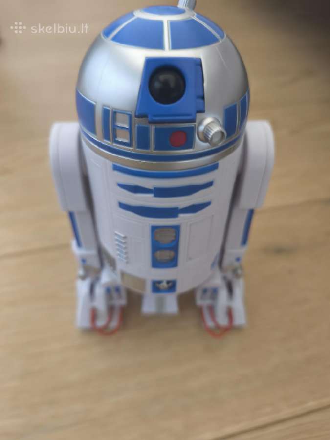 Elektroninė garsus skleidžianti taupyklė robotukas - nuotraukos Nr. 2