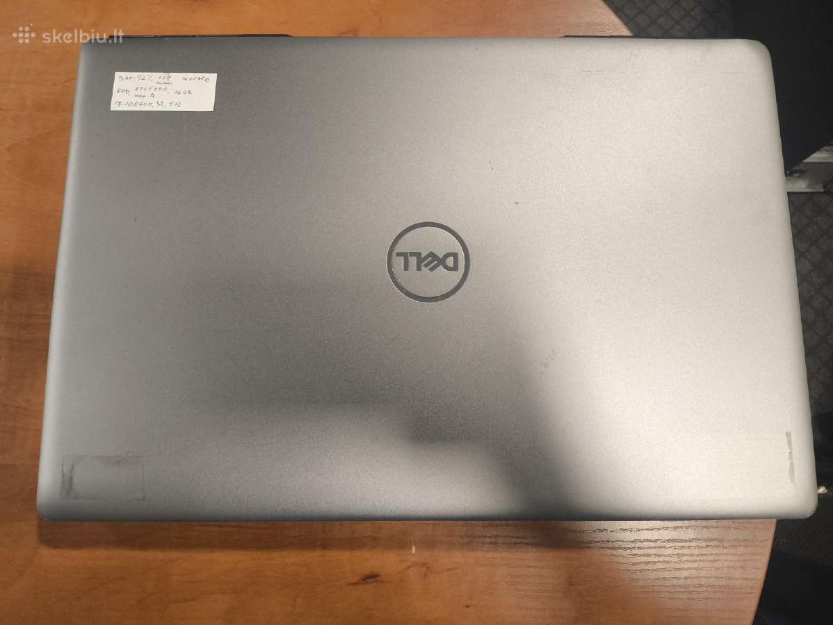 15.6 i7-10850h 32gb 512gb SSD Rtx 5000 Max-q 16gb - nuotraukos Nr. 3