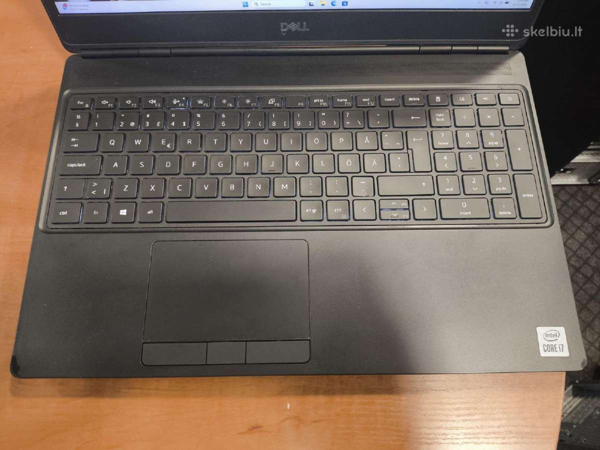 15.6 i7-10850h 32gb 512gb SSD Rtx 5000 Max-q 16gb - nuotraukos Nr. 2