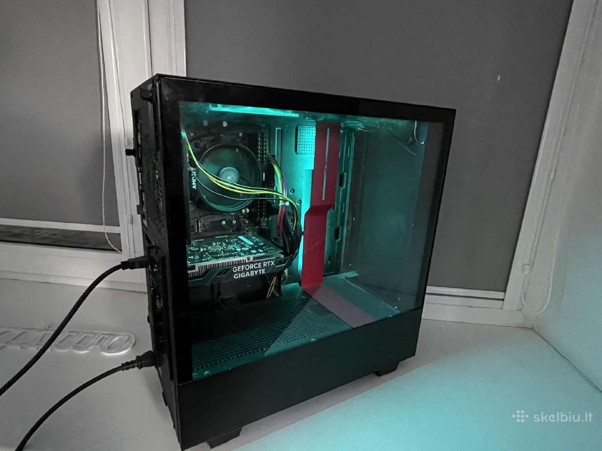 Stacionarus Pc Ryzen 5 5500 / Rtx 3050