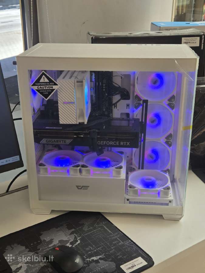 Žaidimų Kompiuteris Ryzen 7500f/32gb/1tb/rtx5070ti