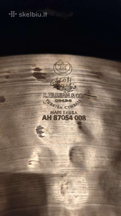 Zildjian 22" K dark medium ride - nuotraukos Nr. 2