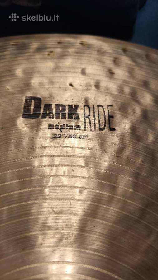 Zildjian 22" K dark medium ride - nuotraukos Nr. 3
