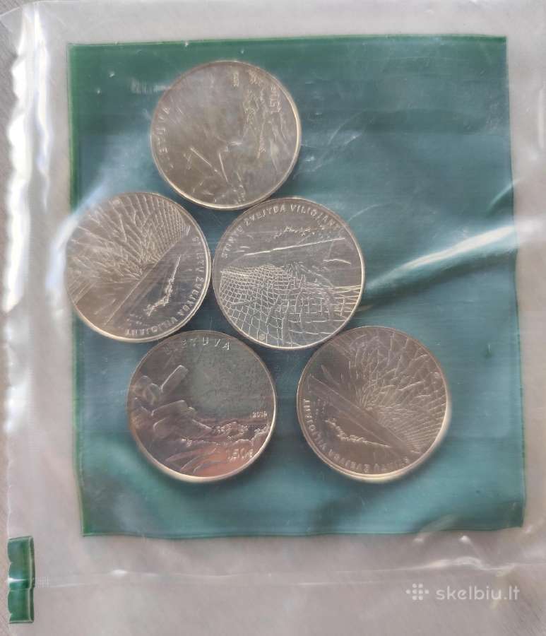 Lietuvos 1,5 euro monetos - pusantrokai - nuotraukos Nr. 12