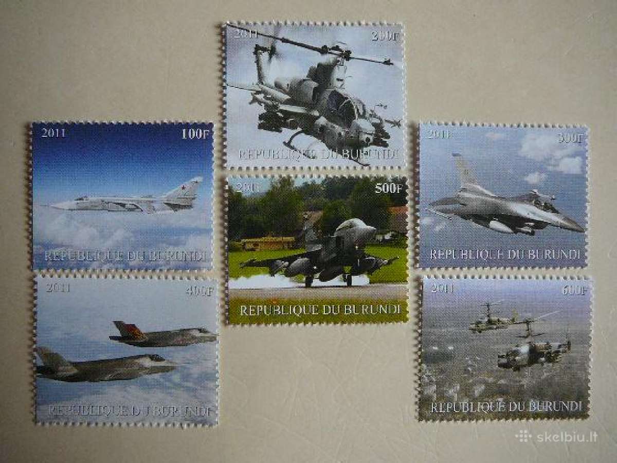 Lektuvai kariniai Burundis 2011 svarus b583